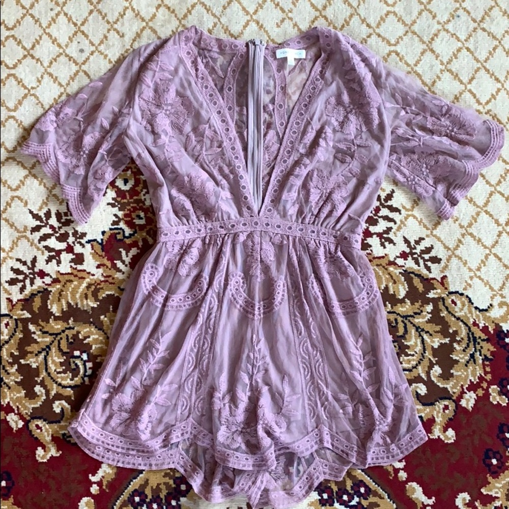 Honey punch romper